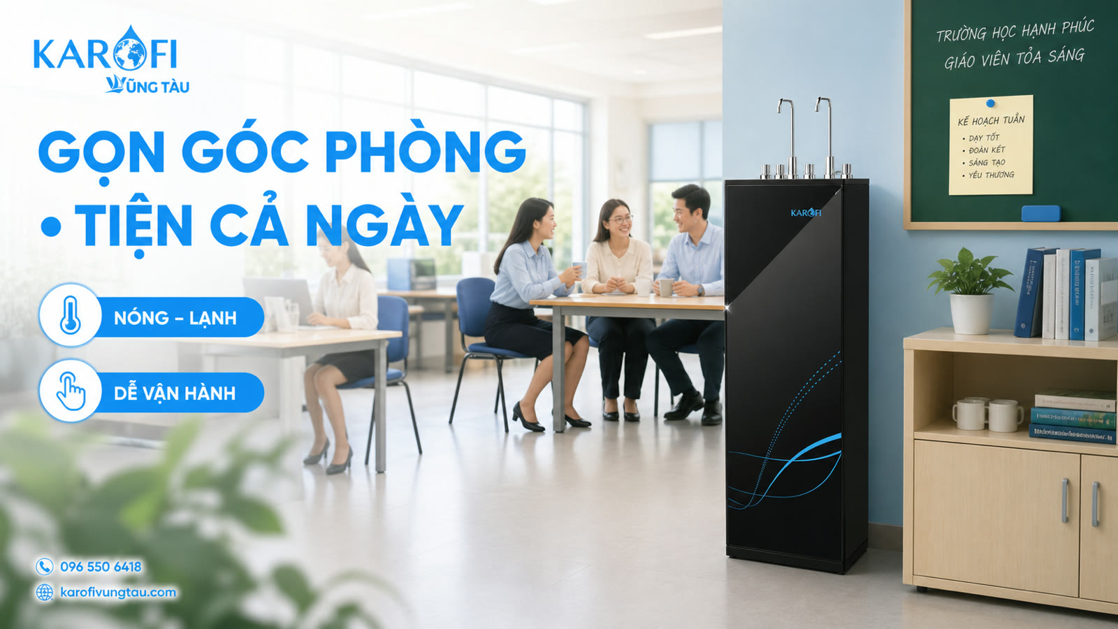 Máy lọc nước cho phòng giáo viên