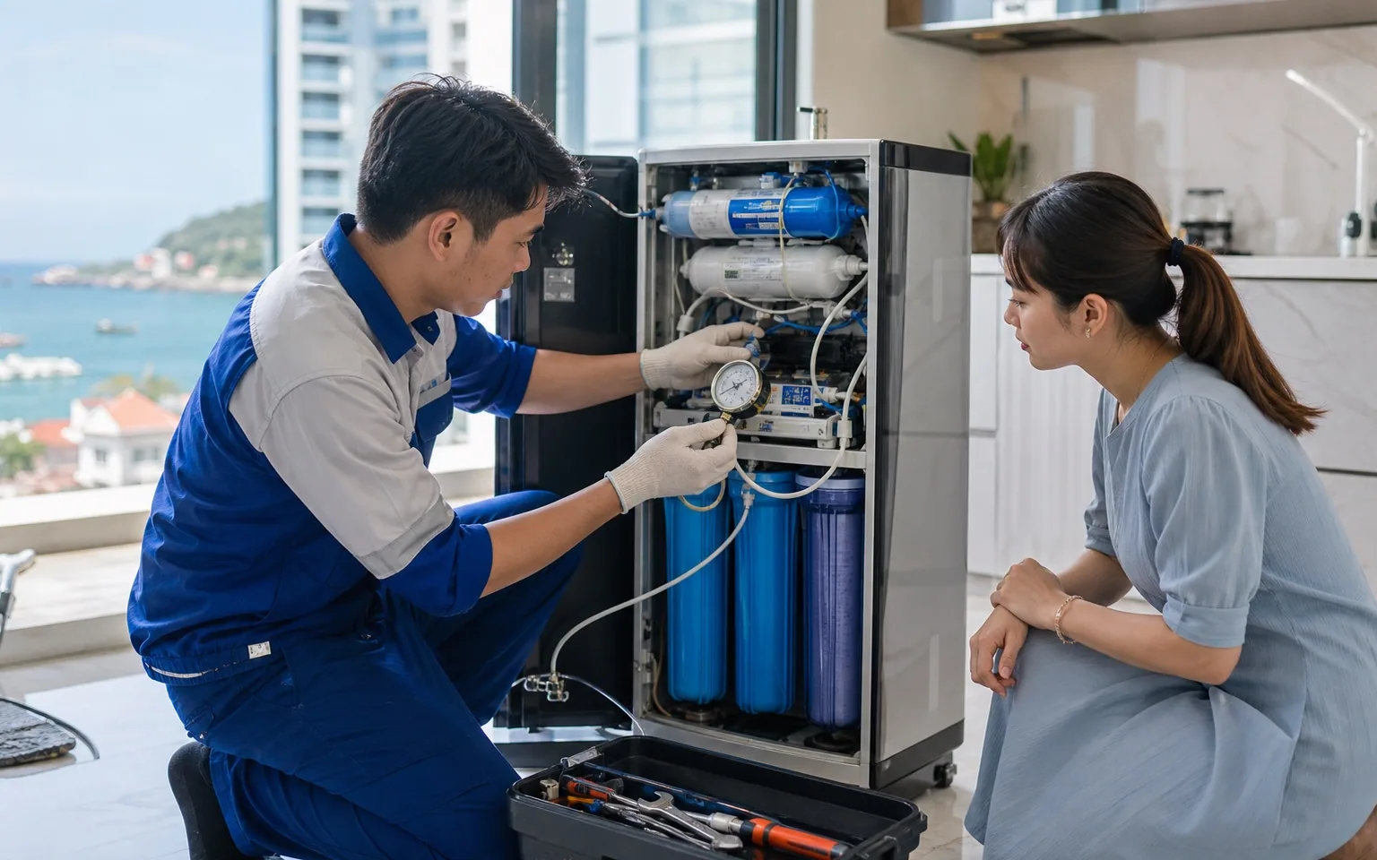 Sửa máy lọc nước Vũng Tàu: 10 lỗi thường gặp và khi nào cần gọi kỹ thuật