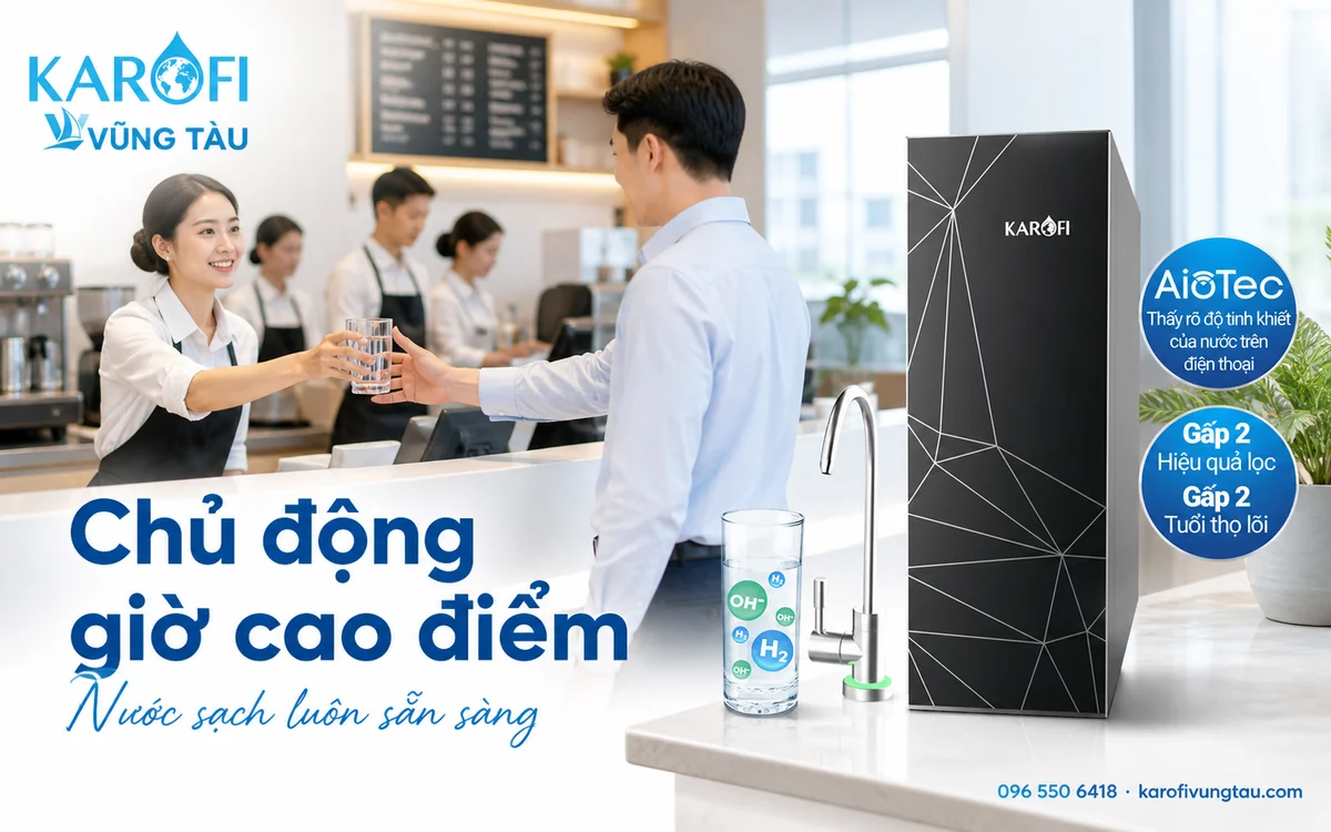 Máy lọc nước công suất lớn Vũng Tàu: KAQ-U99 85 L/h