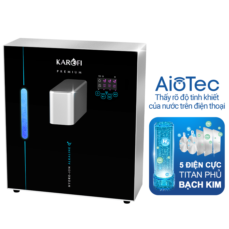 Máy Hydro-ion kiềm Karofi KAE-S18