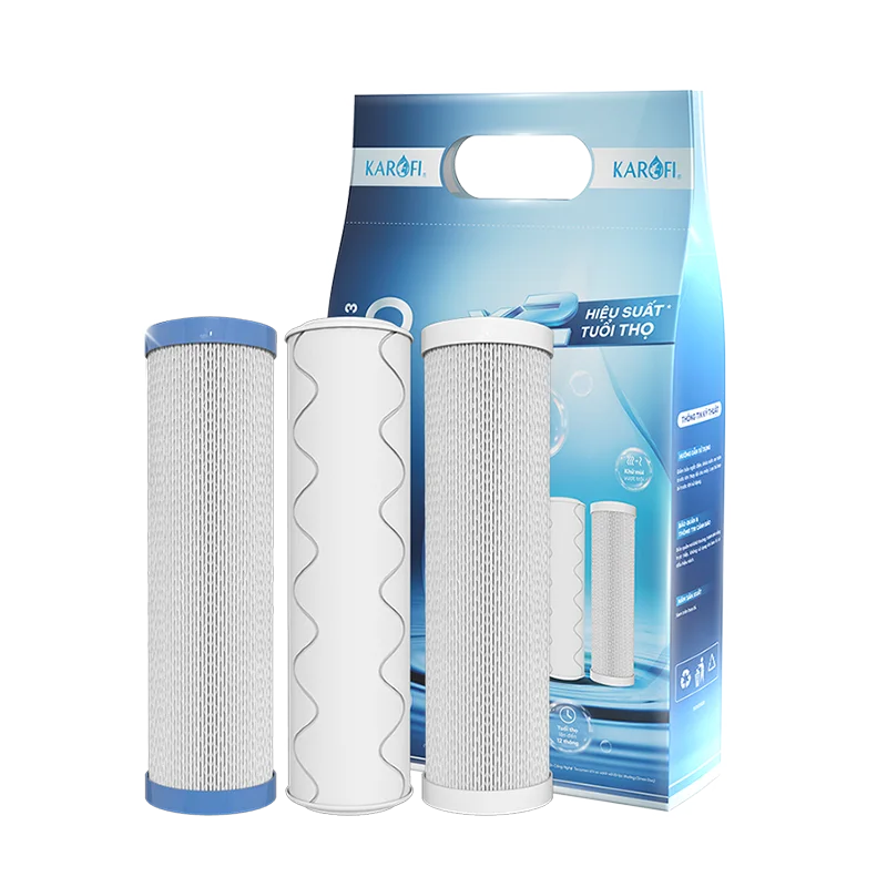 Bộ lõi lọc thô Karofi Smax Pro 1,2,3 - ảnh 1