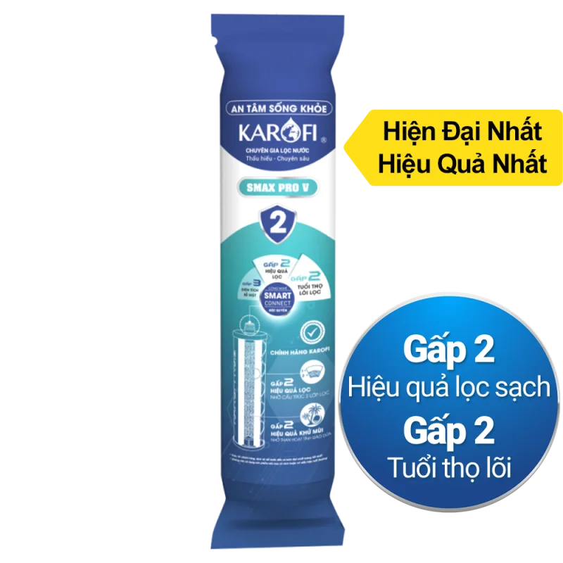 Lõi lọc thô KAROFI Smax Pro V2 - ảnh 1