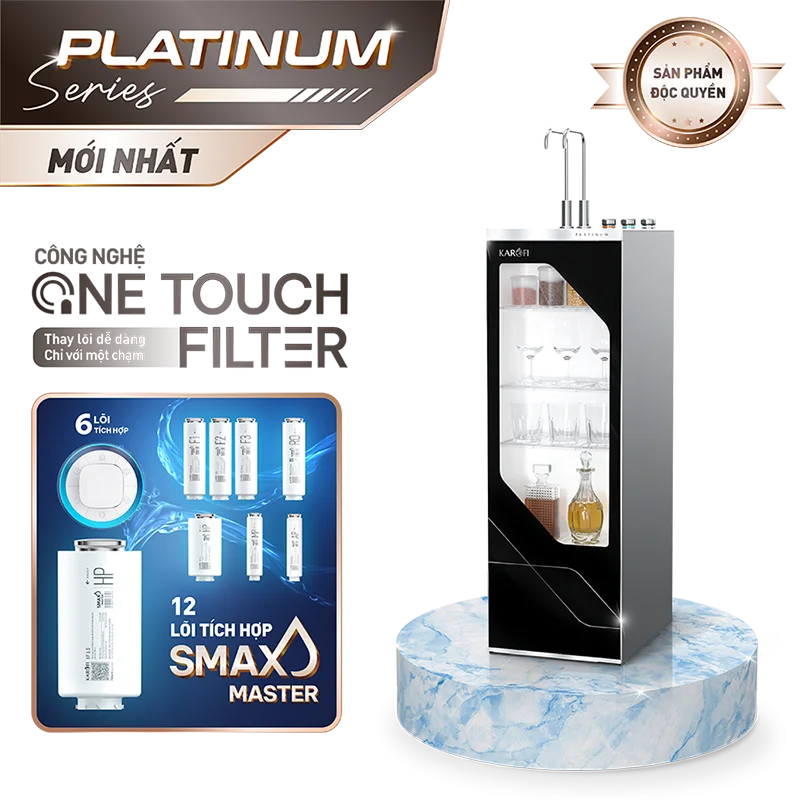 Máy lọc nước nóng lạnh Karofi PLATINUM S66 - ảnh 1