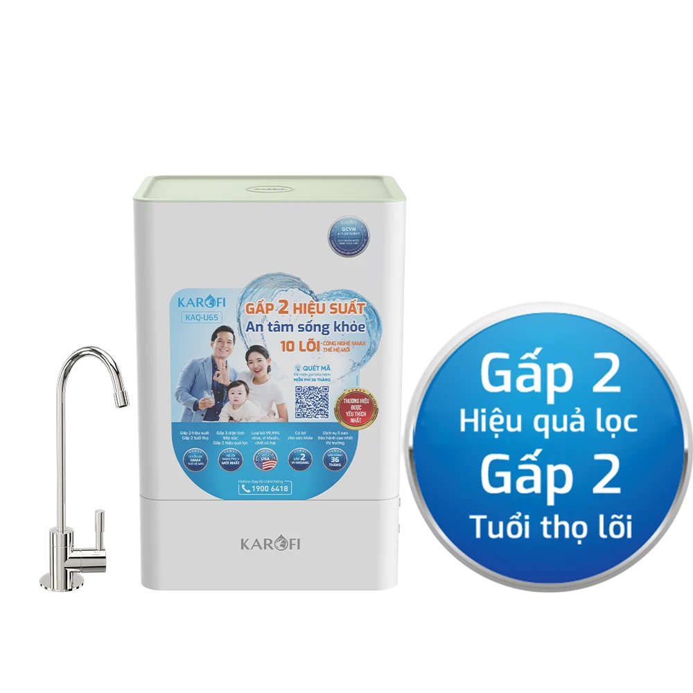 Máy lọc nước RO Karofi KAQ-U65 - ảnh 1